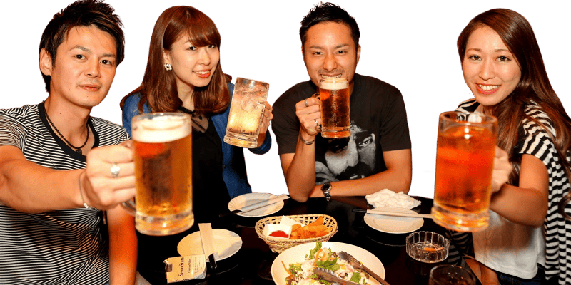 Group party drink