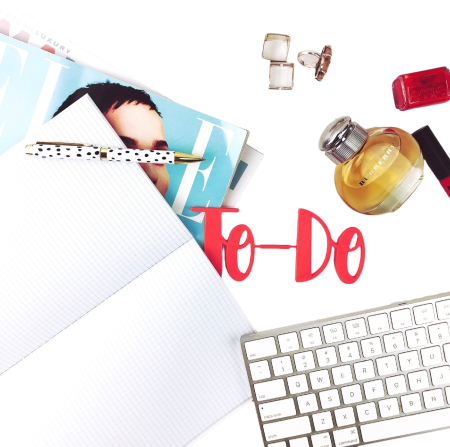 Flat Lay Desk