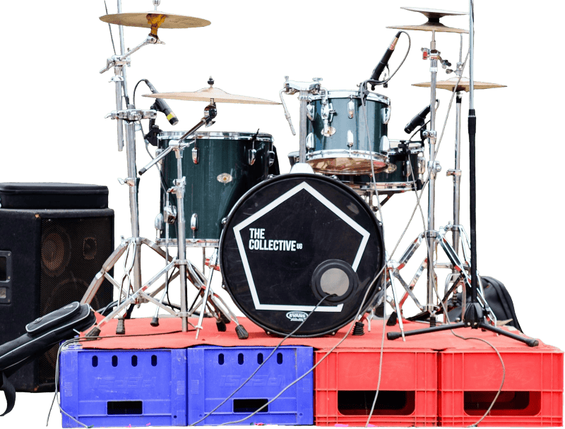 Drums sound instruments