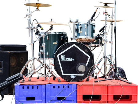 Drums sound instruments