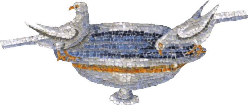 Detalle del mosaico de los ap stoles