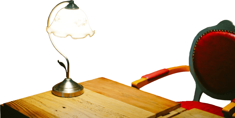 Desk tables table lamp