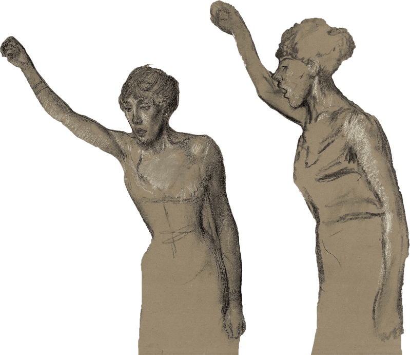 Degas study of a singer 2019 842