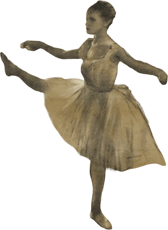 Dancer by edgar degas charcoal norton simon museum