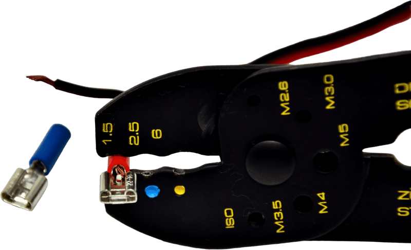 Crimping pliers crimping crimp connection