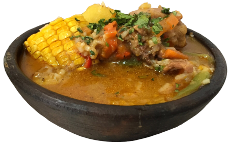 Corn potatos soup