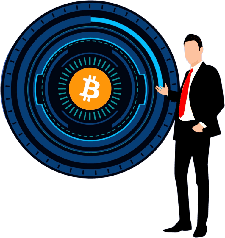 Chain blockchain icon network