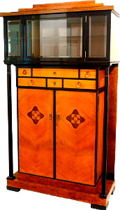 Cabinet designed by joseph maria olbrich made by julius gluckert darmstadt perla
