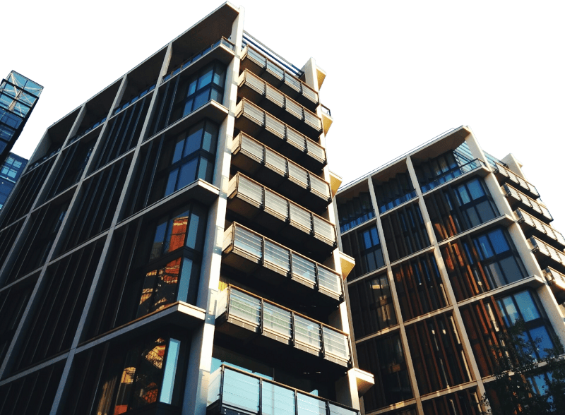Business commercial building exterior