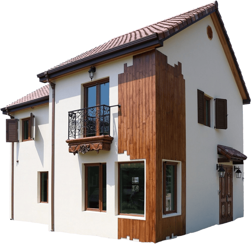 Power house european style modern house
