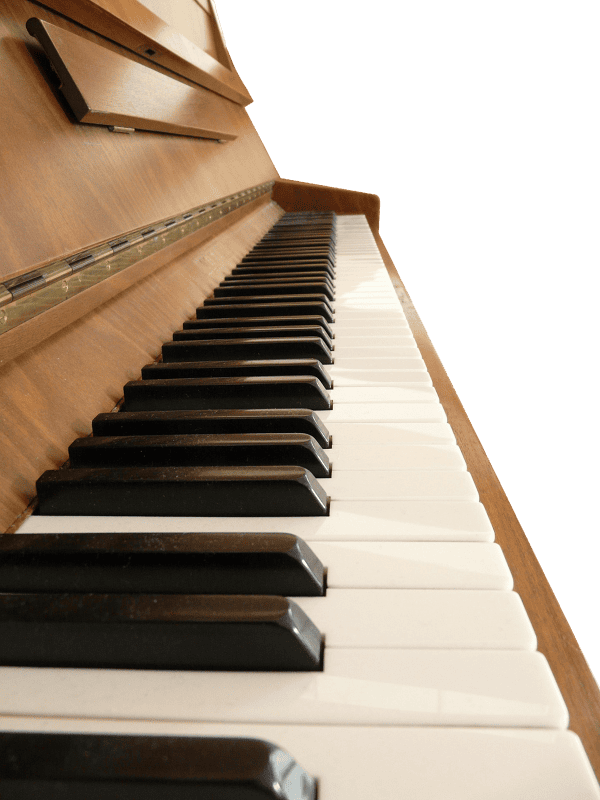 Piano piano keys white