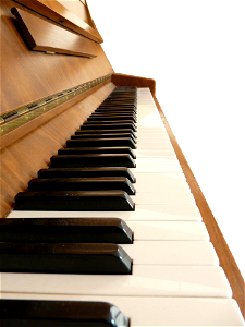 Piano piano keys white