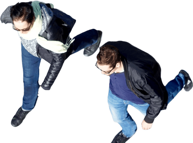 Pedestrian copy image