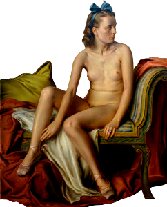 Nude by adolf ziegler 1942 oil on canvas germanisches nationalmuseum