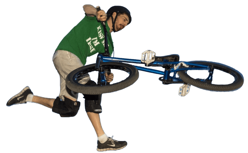 Motocross stunt