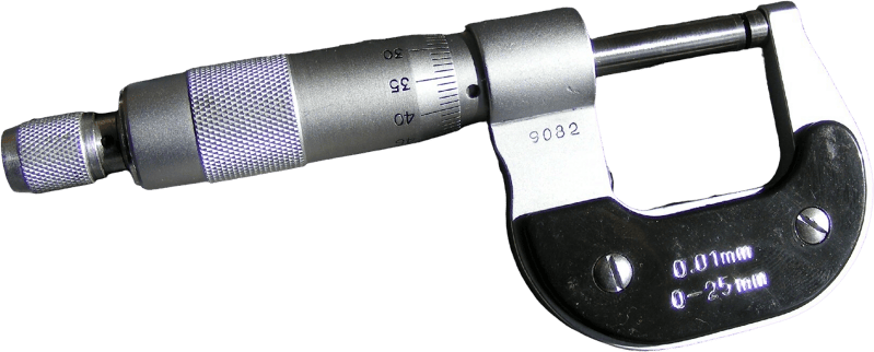 Micrometer precision screw