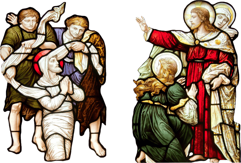 Lasaros uppvackt i nikolai kyrka