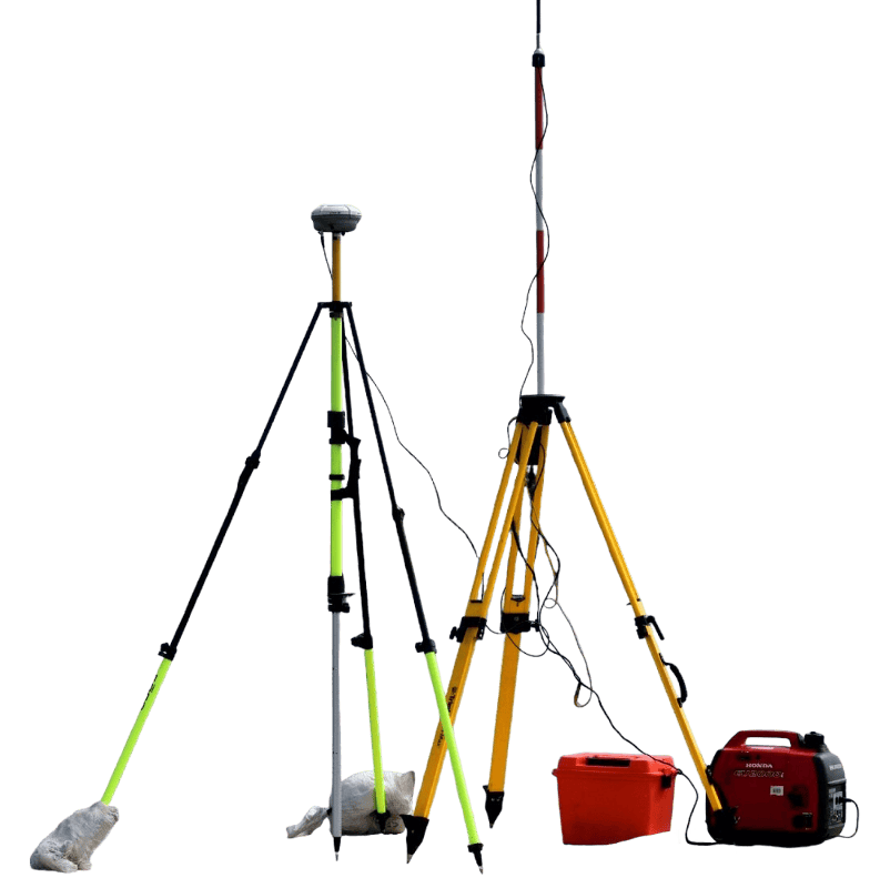 Land equipment surveying