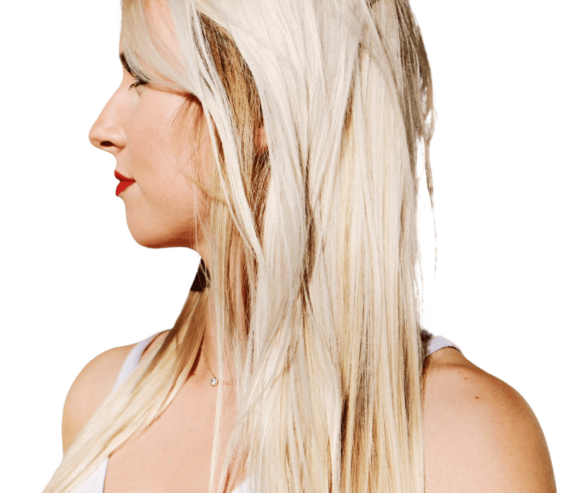 Lady beauty blonde