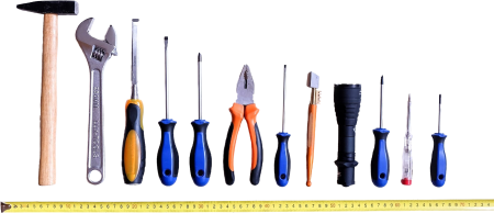 Hammer screwdriver chisel