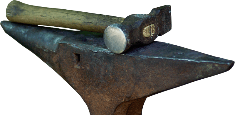 Hammer anvil tool