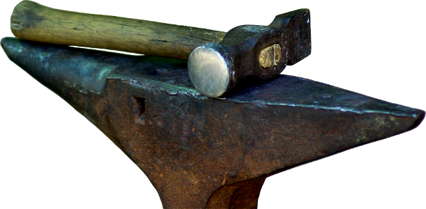 Hammer anvil tool