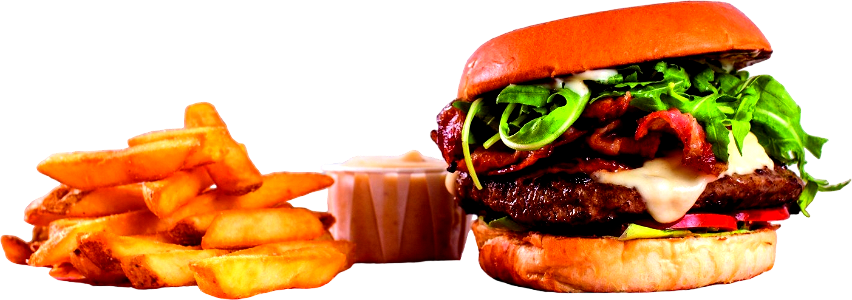 Hamburger fast food veggie burger sandwich