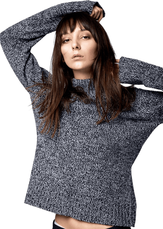 Woman girl portrait