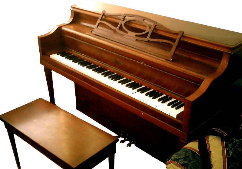 Vertical piano