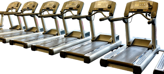 Treadmill gym fitness