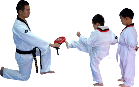 Train training karate