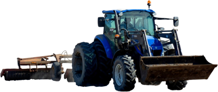 Tractor using a cultipacker in gaseberg 7