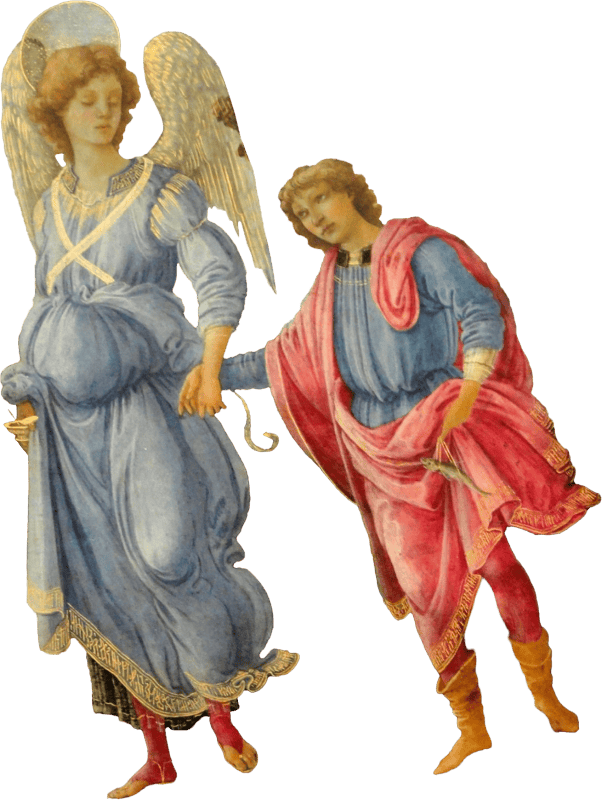 Tobias and the angel filippino lippi c 1475 1480 oil and perhaps tempera on pane