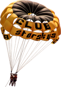 Sky extreme parachute