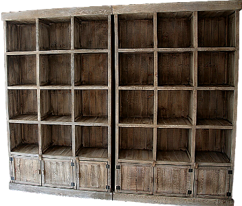 Shelves wooden shelves library