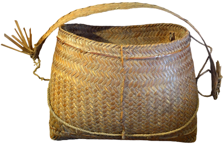 Seed basket xinh mun vietnam museum of ethnology hanoi vietnam dsc03181