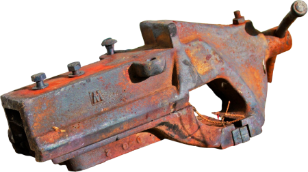 Rust industry metal construction