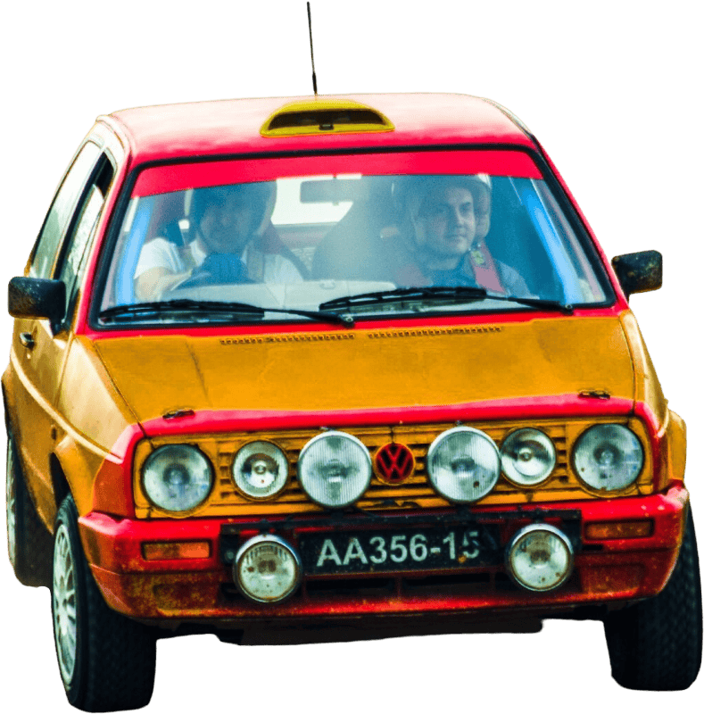 Road rally drive