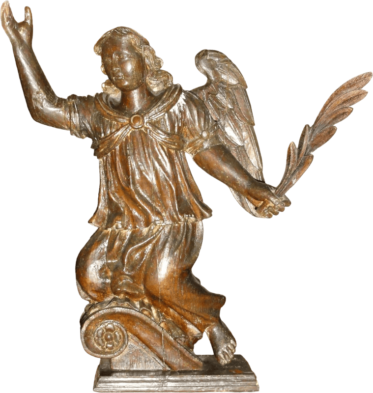 Riville seine mar eglise statue 20 ange des stalles