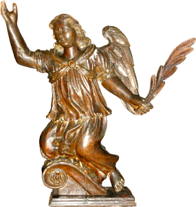 Riville seine mar eglise statue 20 ange des stalles