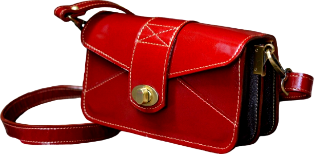 Red bag handbag