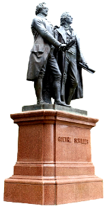 Goethe schiller monument golden gate san francisco ca dsc05346