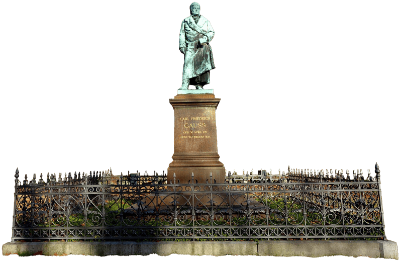 Gauss denkmal braunschweig germany dsc04433