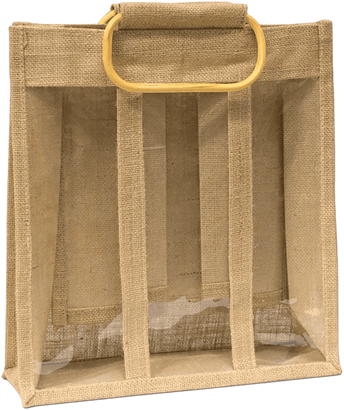 Jute the bottle bag
