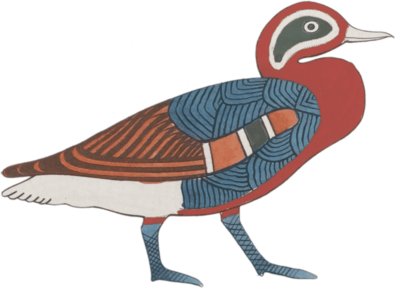 Ancient Egyptian duck