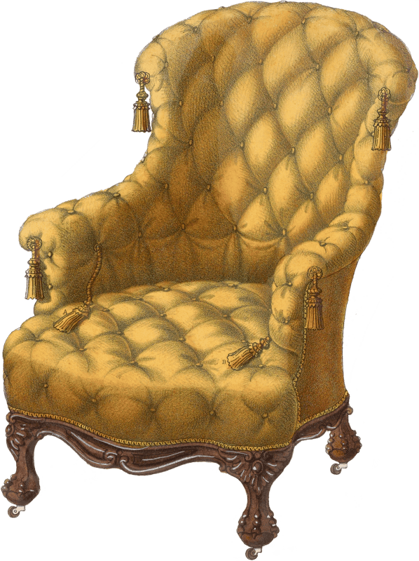 Ancient armchair