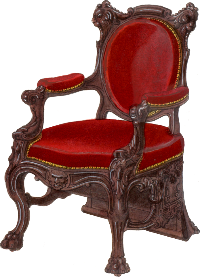 Ancient armchair