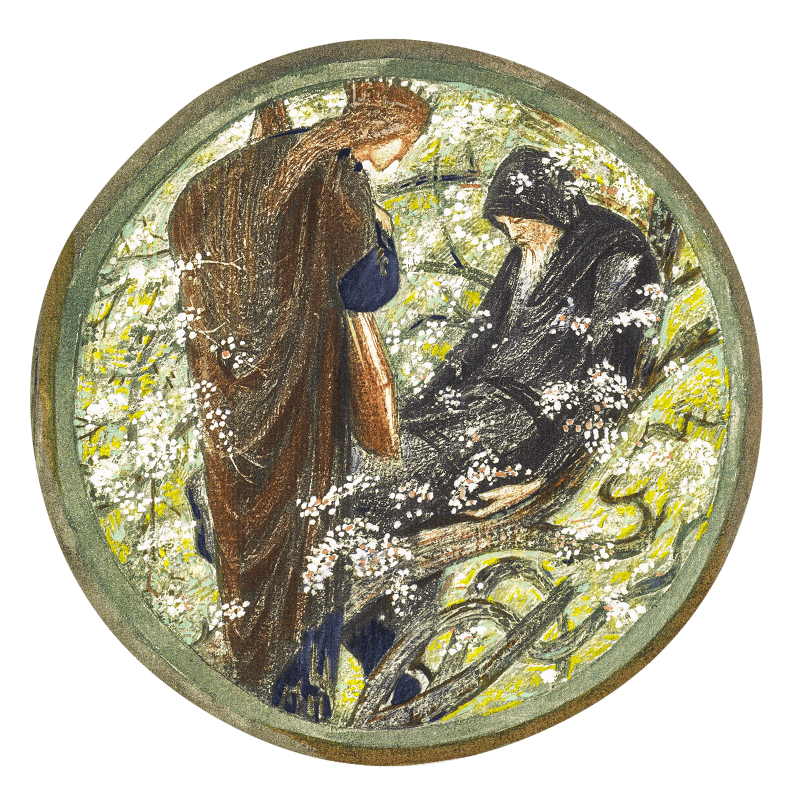 Witch's Tree from The Flower Book (1905) by Sir Edward Burne–Jones.