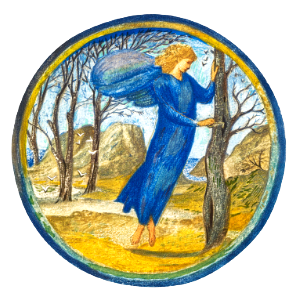 Key of Spring from The Flower Book (1905) by Sir Edward Burne–Jones.