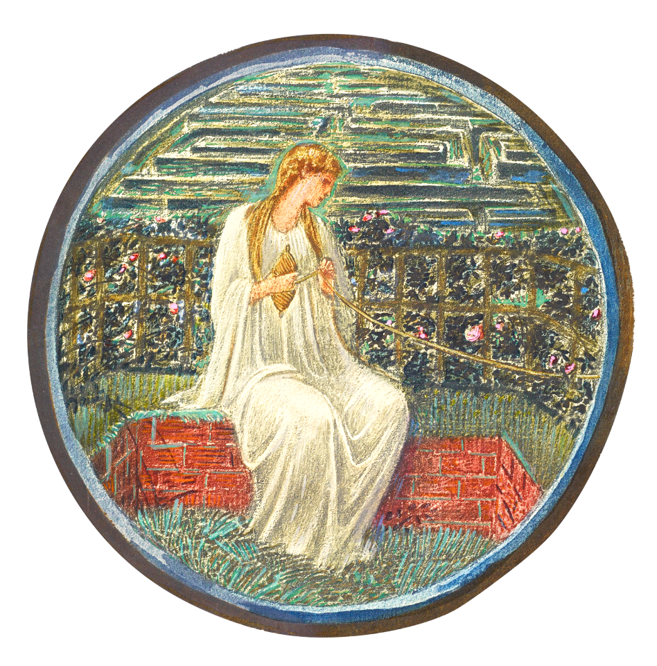 Love in a Tangle from The Flower Book (1905) by Sir Edward Burne–Jones.